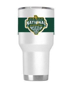 Baylor National Champs White Tumbler