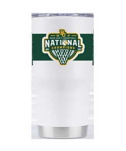 Baylor National Champs  White Tumbler