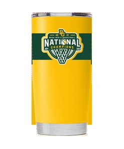 Baylor National Champs  Yellow Tumbler