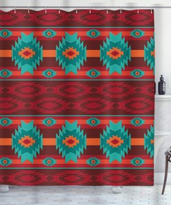 Beach Sunset Travel Sand Blue Ocean Starfish Shower Curtain for Bathroom Decor