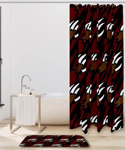 Bear Animal Claw Waterproof Shower Curtain for Your Bathroom