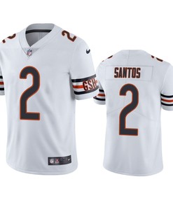 Bears Cairo Santos 2 Vapor Untouchable Limited White Jersey