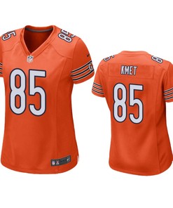 Bears Cole Kmet Alternate Game Orange Jersey