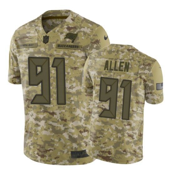 Beau Allen Jersey Nfl Camo Tampa Bay Buccaneers