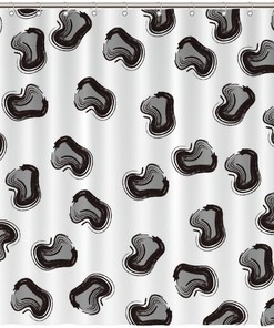Beautiful Pantherine Leopard Print Shower Curtain by ArogGeld - Perfect for Bathroom Decor
