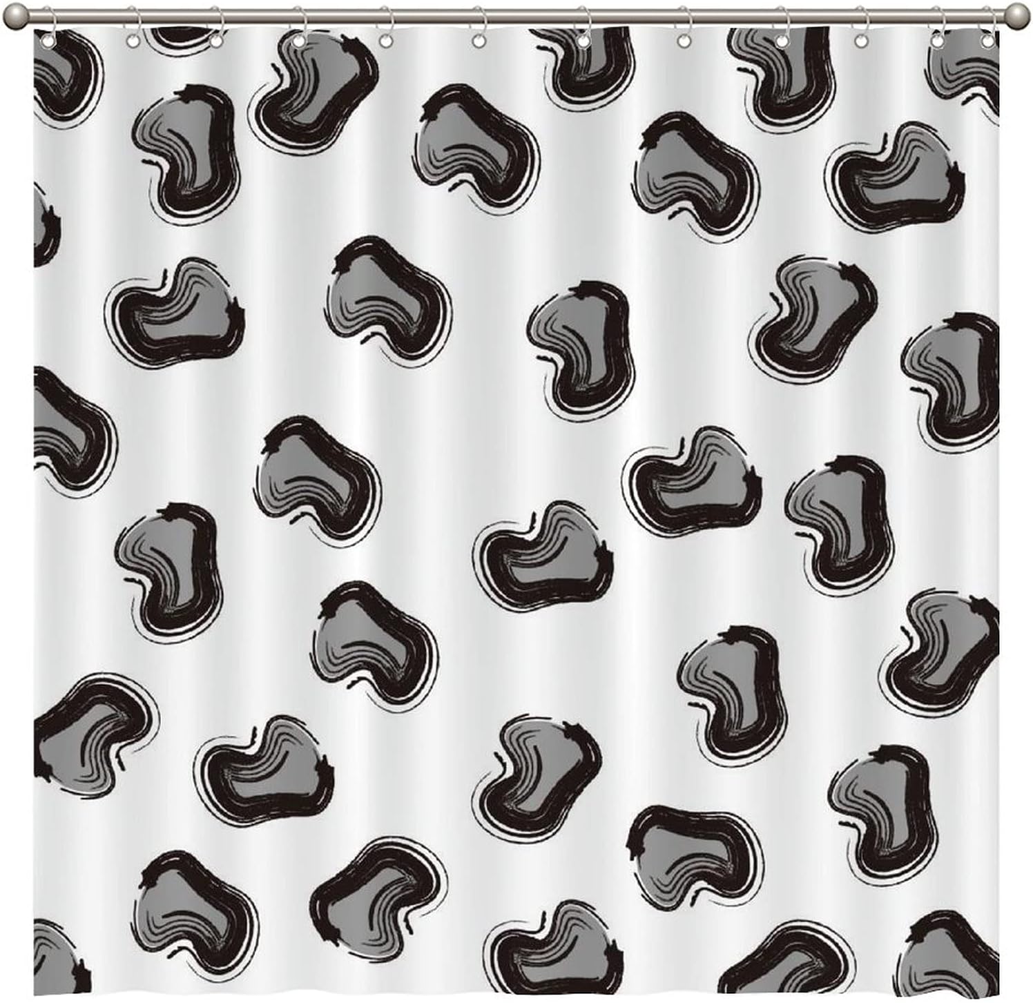 Beautiful Pantherine Leopard Print Shower Curtain by ArogGeld - Perfect for Bathroom Decor