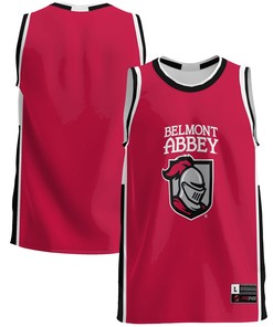 Belmont Abbey Crusaders Basketball Jersey - Scarlet Ncaa