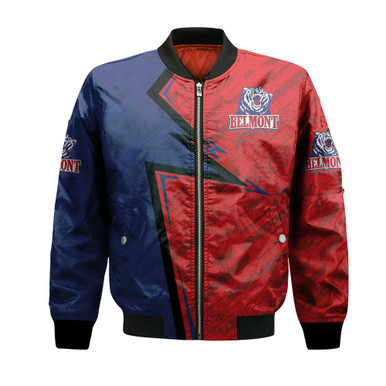 Belmont Bruins Bomber Abstract Pattern Sport- NCAA