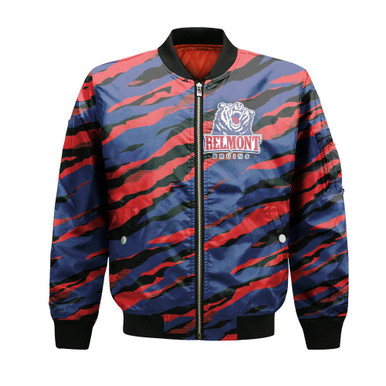 Belmont Bruins Bomber Jacket Sport Style Keep Go On - NCAA
