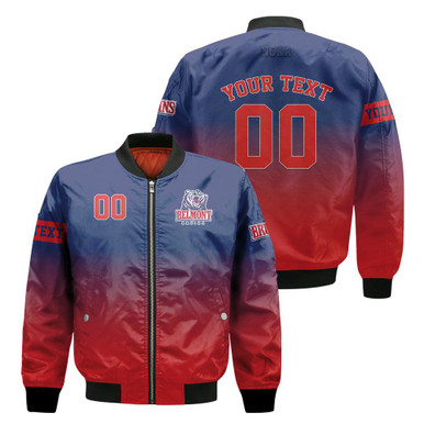 Belmont Bruins Fadded Bomber Jacket - NCAA