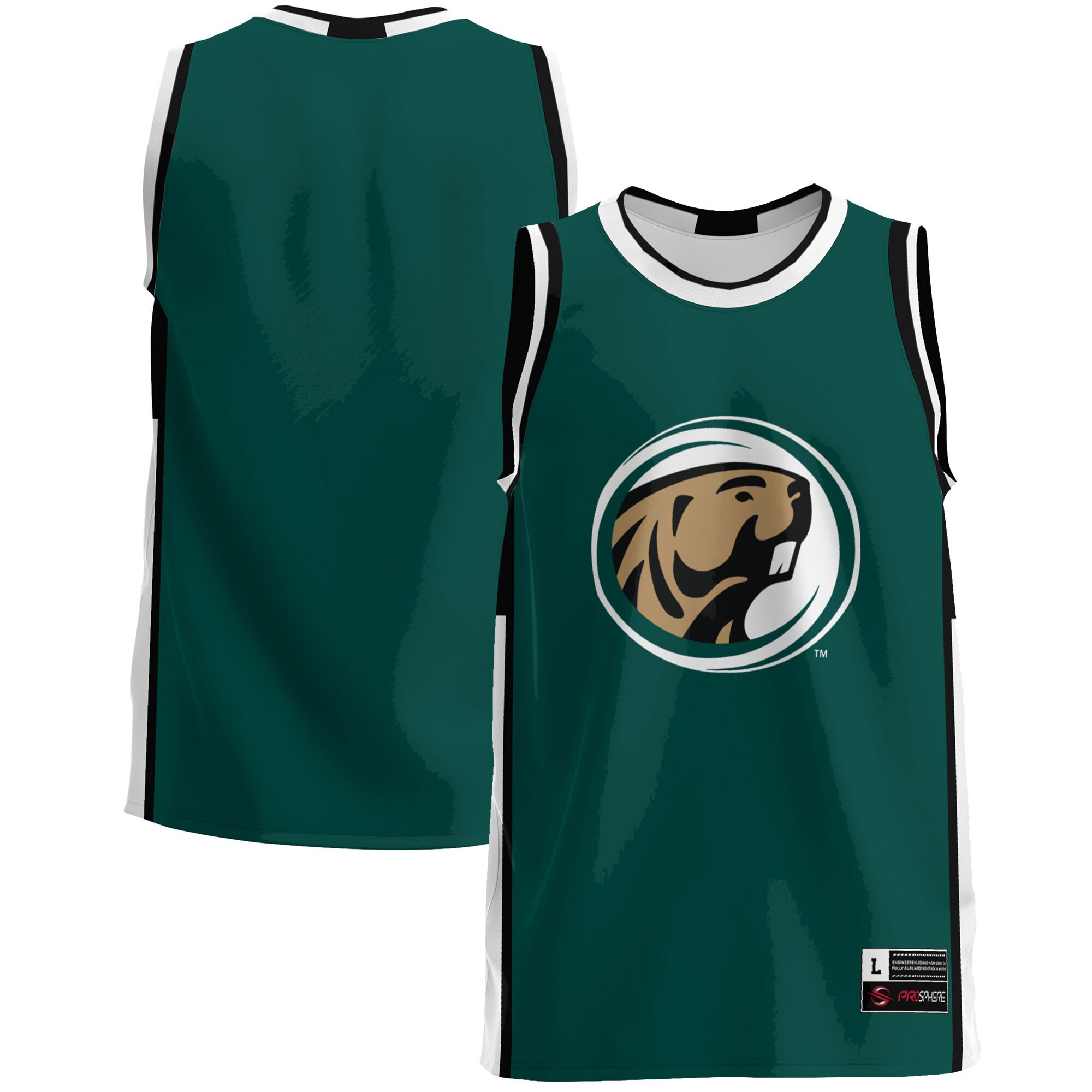 Bemidji State Beavers Basketball Jersey - Green Ncaa