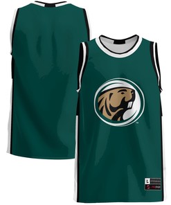 Bemidji State Beavers Basketball Jersey - Green Ncaa