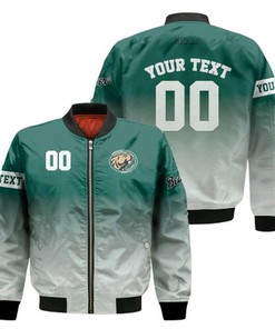 Bemidji State Beavers Fadded Bomber Jacket - NCAA