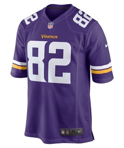 Ben Ellefson 82 Minnesota Vikings Game Jersey - Purple
