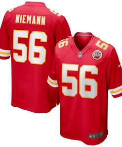 Ben Niemann Kansas City Chiefs Game Jersey - Red Nfl