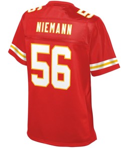 Ben Niemann Kansas City Chiefs Nfl Pro Line Womens Player Jersey - Red