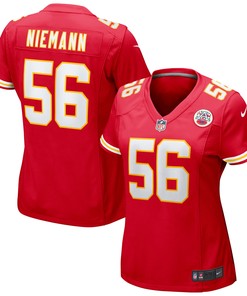 Ben Niemann Kansas City Chiefs Womens Game Jersey - Red Nfl