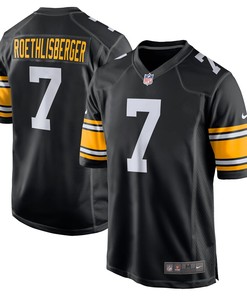 Ben Roethlisberger Pittsburgh Steelers Nike Youth 2018 Game Jersey - Black