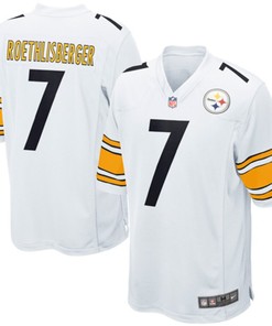 Ben Roethlisberger Pittsburgh Steelers Nike Youth Game Jersey - White