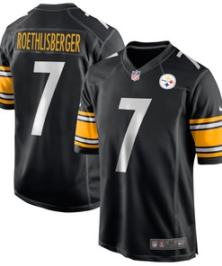 Ben Roethlisberger Pittsburgh Steelers Team Game Jersey - Black Nfl
