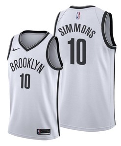 Ben Simmons 10 Brooklyn Nets Association Edition White Jersey 2022 Trade - Men Jersey