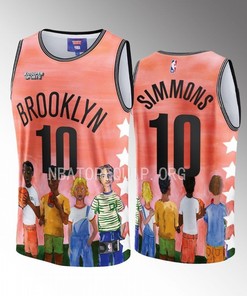 Ben Simmons 10 Brooklyn Nets & KidSuper Studios Unisex Hometown Jersey