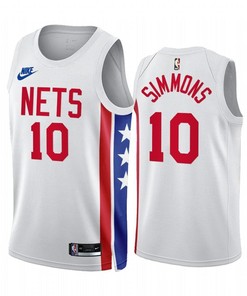 Ben Simmons 2022-23 Brooklyn Nets White 10 Classic Edition Jersey - Men Jersey