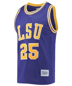 Ben Simmons #25 LSU Tigers Retro Classic Basketball Men Jersey - Purple