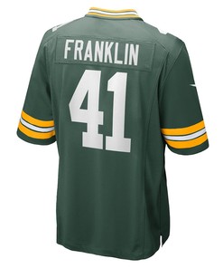 Benjie Franklin Green Bay Packers Game Player Jersey - Green