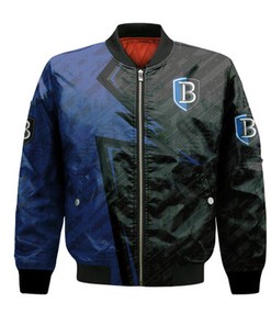 Bentley Falcons Bomber Abstract Pattern Sport- NCAA