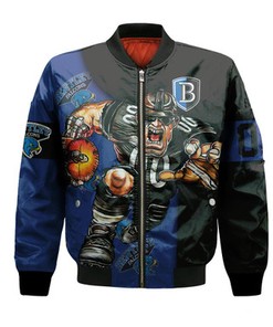 Bentley Falcons Bomber Jacket Football Go On - NCAA