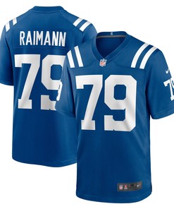 Bernhard Raimann Indianapolis Colts Player Game Jersey - Royal Nfl