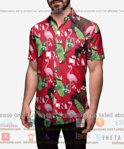 Best Nebraska Cornhuskers Floral Button-Up Shirt