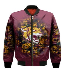 Bethune-Cookman Wildcats Bomber Jacket Camouflage Vintage  - NCAA