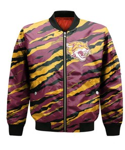 Bethune-Cookman Wildcats Bomber Jacket Sport Style Keep Go On - NCAA