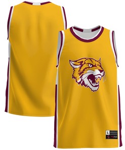 Bethune-cookman Wildcats Basketball Jersey - Gold Ncaa