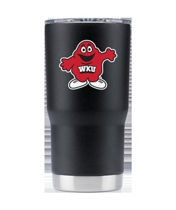 Big Red Black Western Kentucky Tumbler - Bold and Stylish