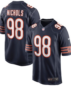 Bilal Nichols Chicago Bears Game Jersey - Navy Nfl