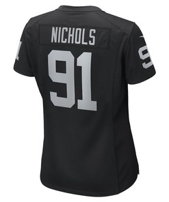 Bilal Nichols Las Vegas Raiders Women's Game Player Jersey - Black