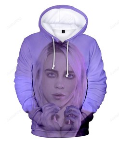 Billie Eilish Style 4 3D Hoodie Zip Hoodie