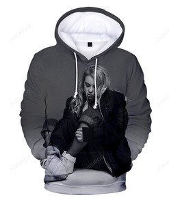 Billie Eilish Style 6 3D Hoodie Zip Hoodie