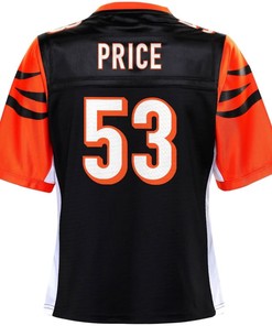 Billy Price Cincinnati Bengals Nfl Pro Line Womens Player Jersey - Black