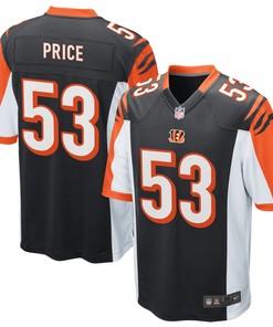 Billy Price Cincinnati Bengals Nike Game Jersey - Black