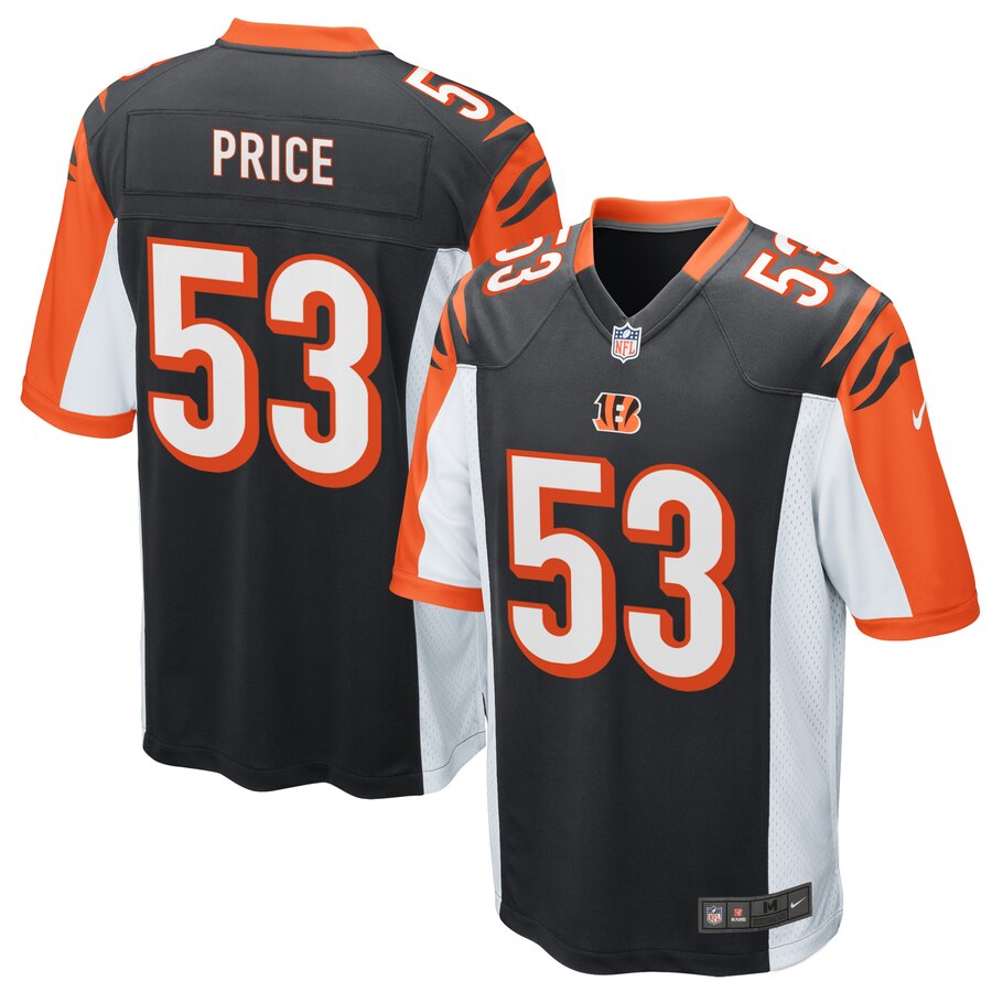 Billy Price Cincinnati Bengals Nike Game Jersey - Black