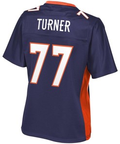 Billy Turner Denver Broncos Nfl Pro Line Womens Alternate Player Jersey - Navy