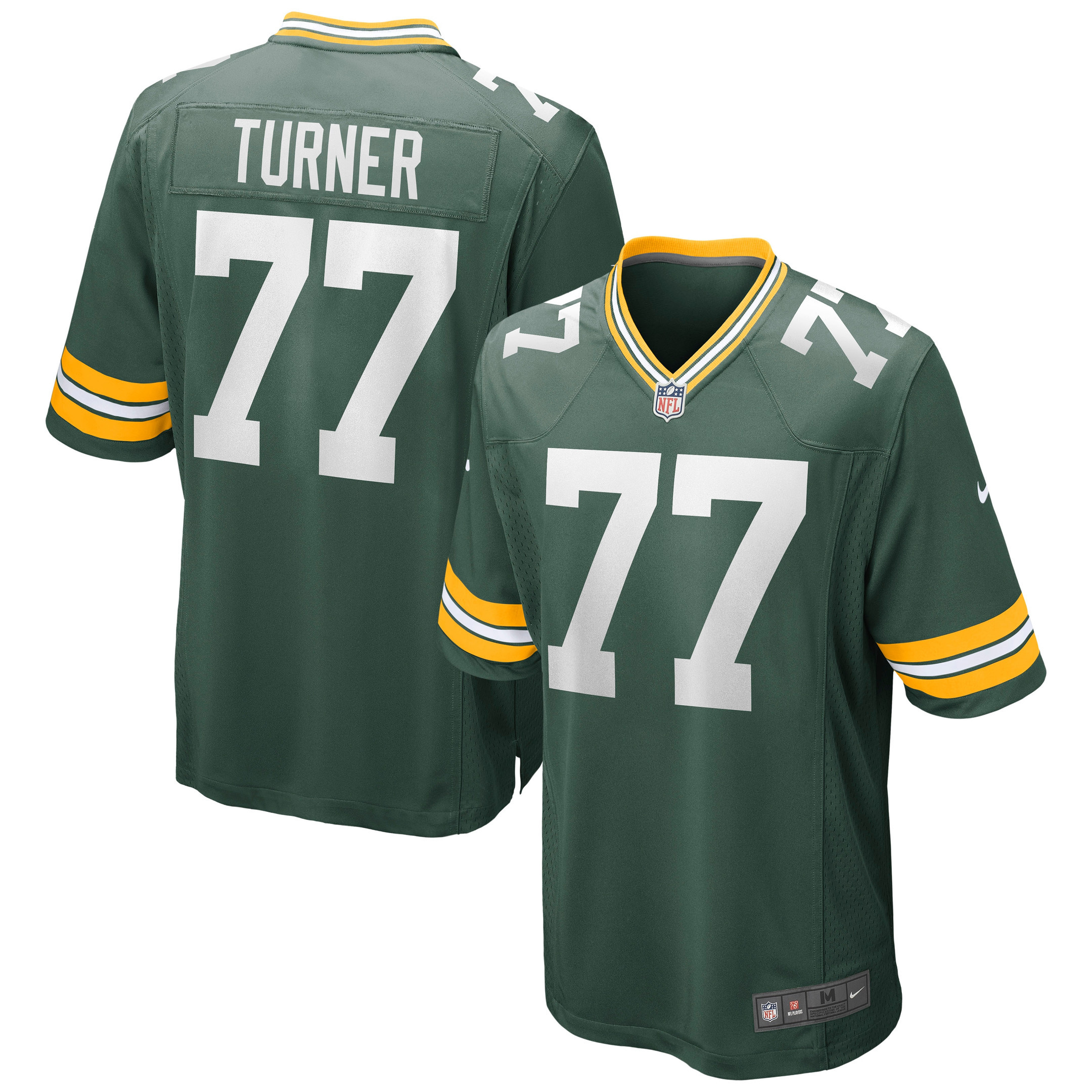 Billy Turner Green Bay Packers Game Jersey - Green Nfl
