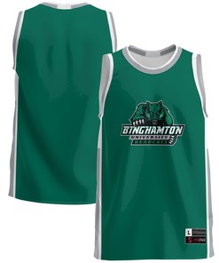 Binghamton Bearcats Basketball Jersey - Green Ncaa