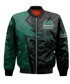 Binghamton Bearcats Bomber Abstract Pattern Sport- NCAA