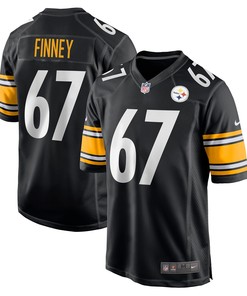 B.j. Finney Pittsburgh Steelers Game Jersey - Black Nfl