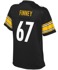 Bj Finney Pittsburgh Steelers Nfl Pro Line Womens Player Jersey - Black
